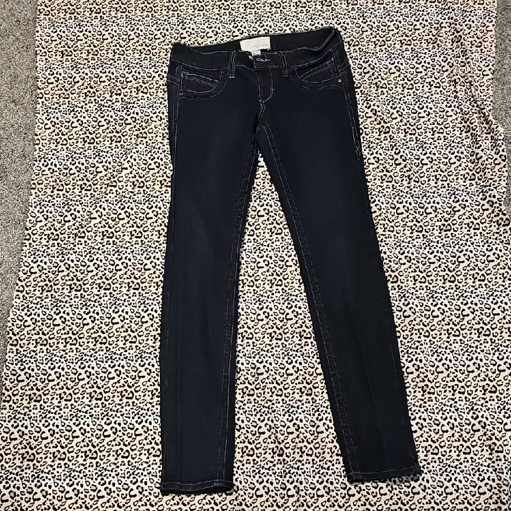 Maurices Dark Blue Jeggings
